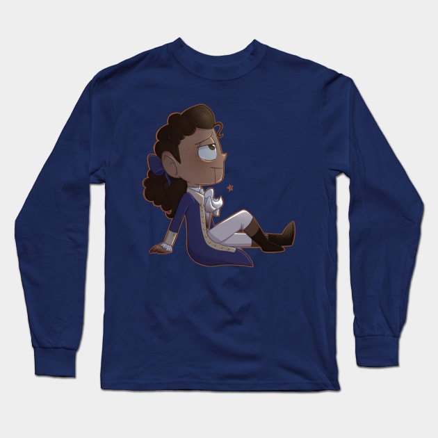 john laurens Long Sleeve T-Shirt by SpookytheKitty2001